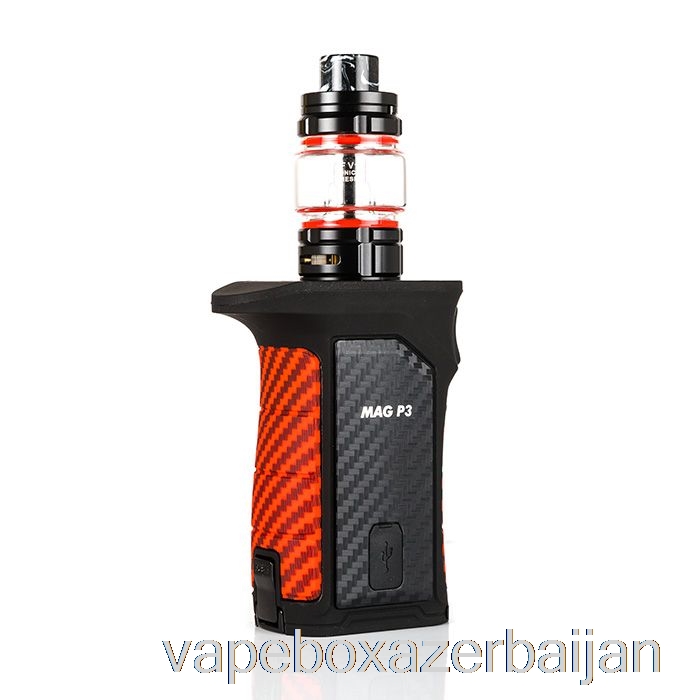 E-Juice Vape SMOK MAG P3 230W & TFV16 Starter Kit Black / Red